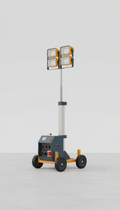 Portable Light Tower with Telescopic Boom