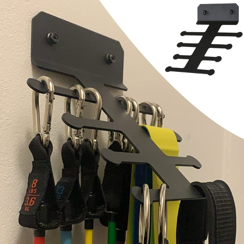 Resistance Band Rack Storage Hanger Gym Equipment Organizer Gym Accessories