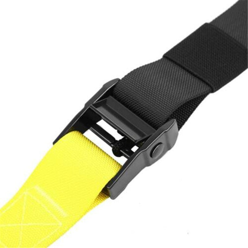 Home Gym Suspension Resistance Strength Training Fitness Straps Workout Trainer