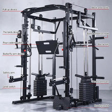 Smith Machine Comprehensive Training Power Rack Professional Multifunctional Fitness Equipment Exercise Multifunctional