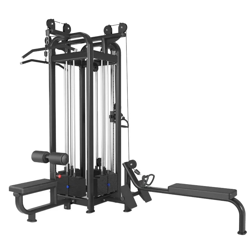 Multi Functional Strength Machine Multi Gym Equipment MULTI-JUNGLE PLATFORM  Power Rack Gym Equipment Five Stations