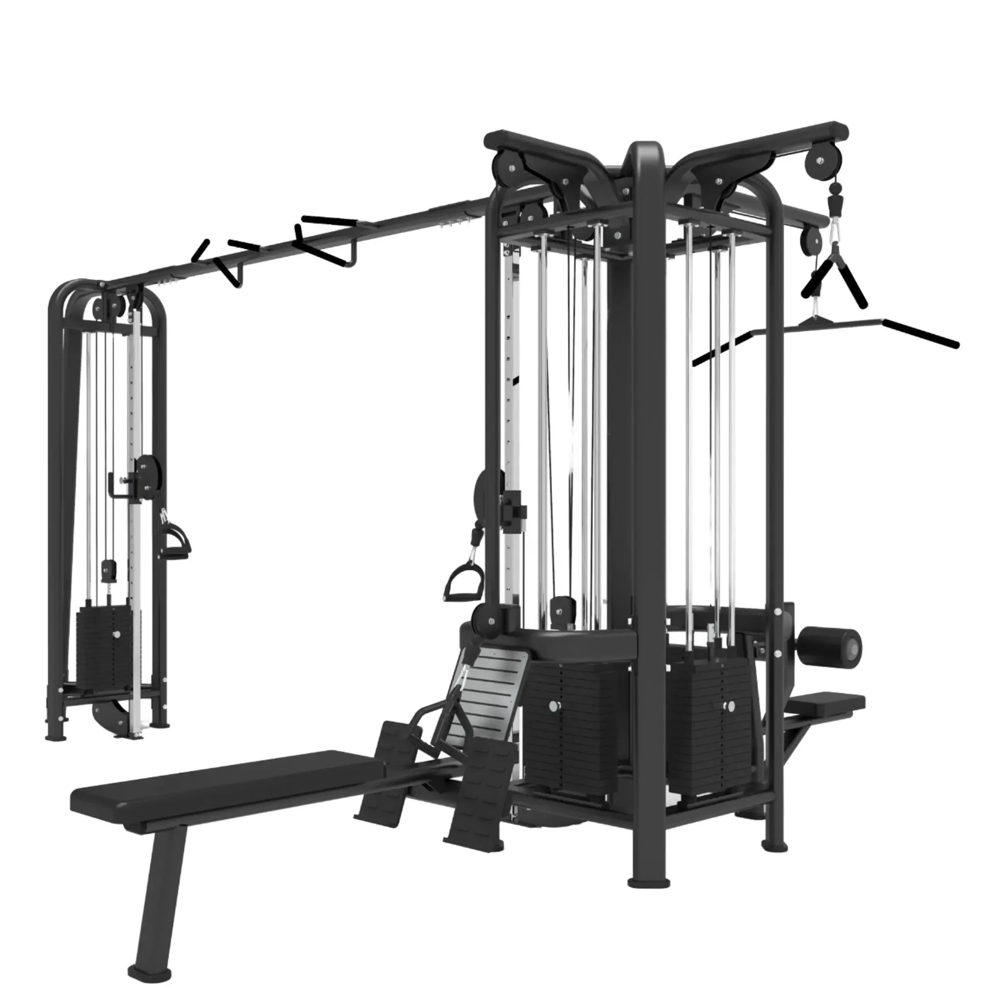 Multi Functional Strength Machine Multi Gym Equipment MULTI-JUNGLE PLATFORM  Power Rack Gym Equipment Five Stations