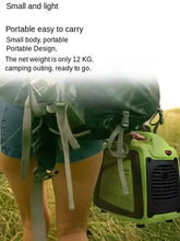 Small 1000w portable silent camping boating fishing external power inverter generator set