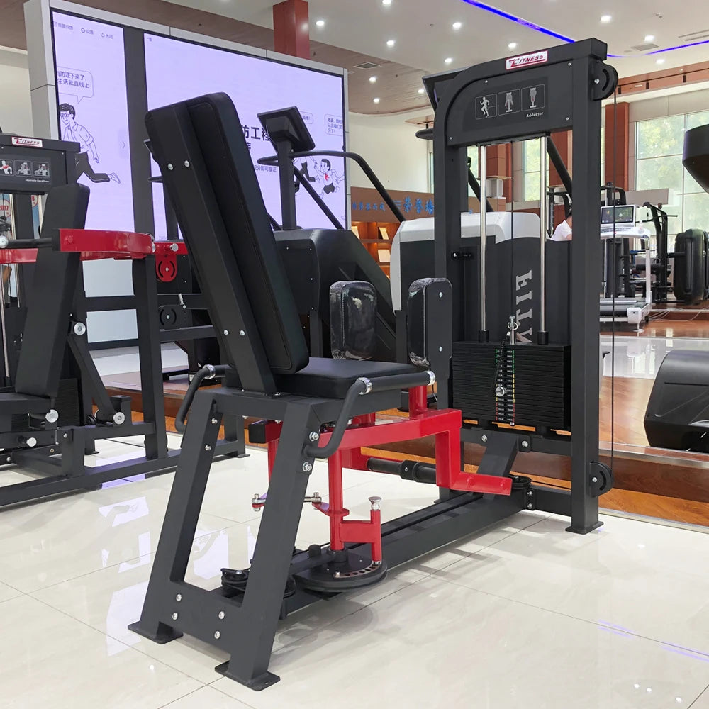 Steel Strength Training Gym Equipment for Inner & Outer Thigh Abductor/ Adductor Leg Exercise Machine