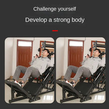 Dinuo Commercial Gym Equipment Leg Press Hack Squat Bodybuilding Plate Loaded 45 Degree Leg Press Hack Squat Trainer