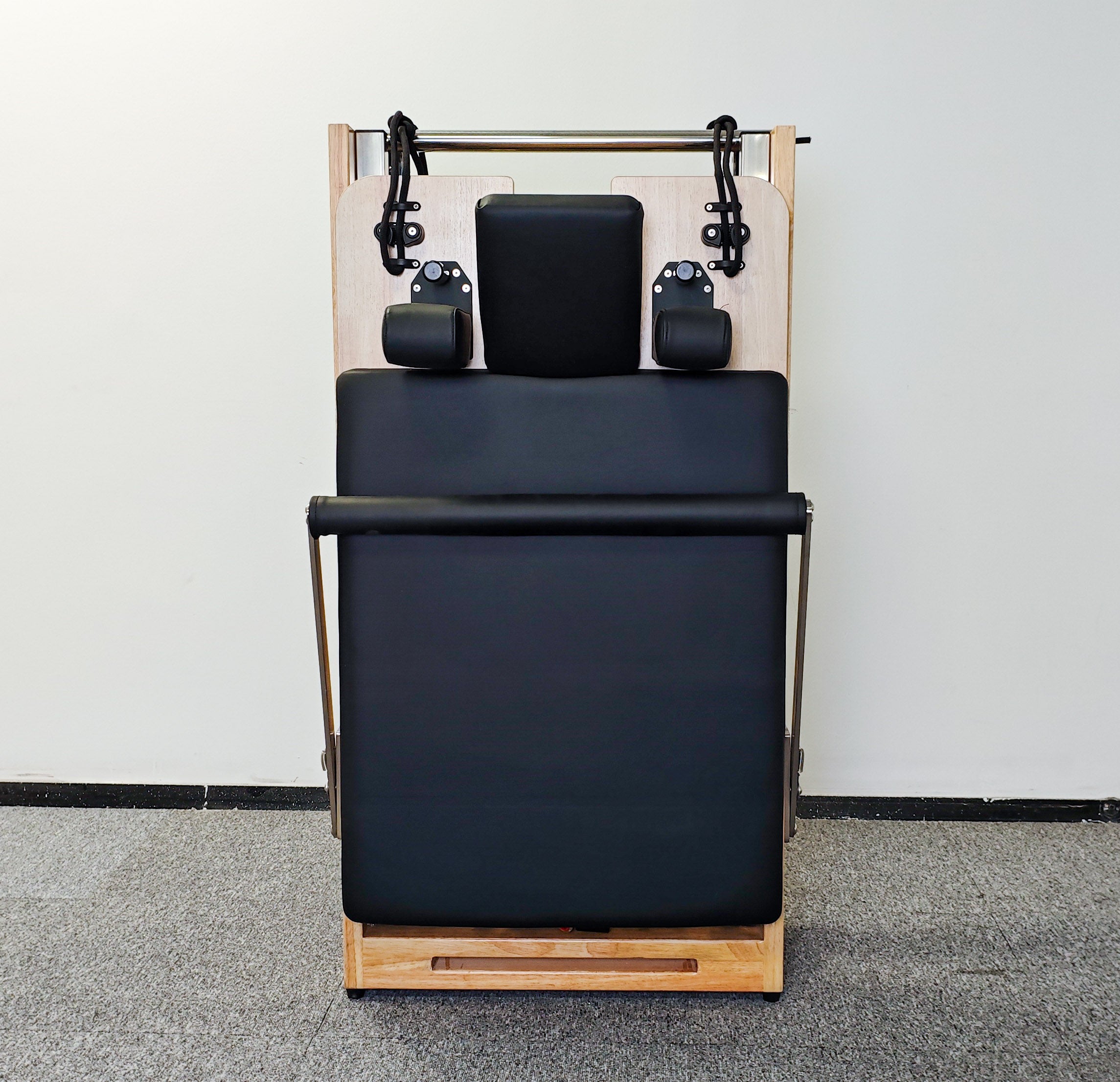 Commercial Machine Maple Maple Wooden Folding Pilates Reformer Foldable Home Gym Equipment