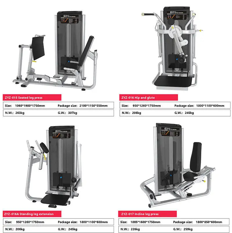 Bicep Tricep Peck Pec Deck Fly Chest Shoulder Leg Press Pin Load Selection Machines Gym Equipment Machines Commercial