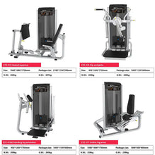 Bicep Tricep Peck Pec Deck Fly Chest Shoulder Leg Press Pin Load Selection Machines Gym Equipment Machines Commercial
