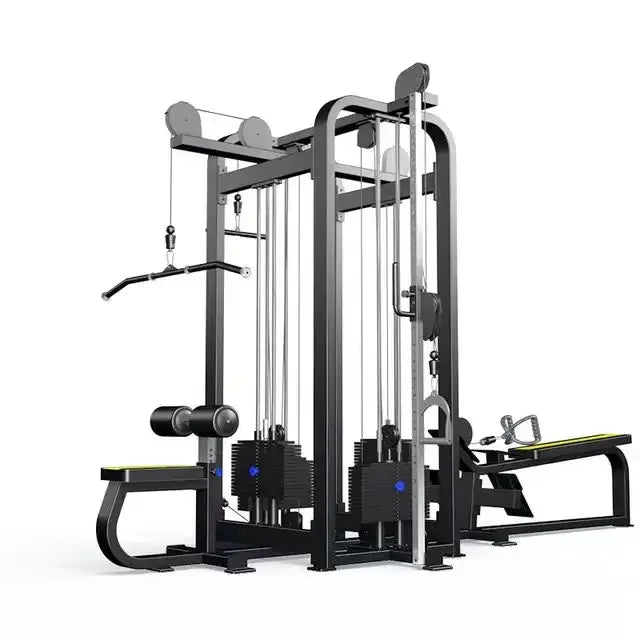 Multi Functional Strength Machine Multi Gym Equipment MULTI-JUNGLE PLATFORM  Power Rack Gym Equipment Five Stations