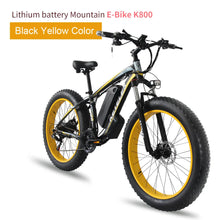 EU Electric Fat Bike KETELES K800 1000W Motor 18AH Lithium Battery  26x4.0 Inch Fat Tire Electric Bicycle