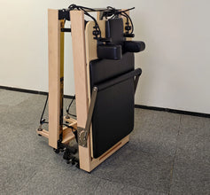 Wooden Folding Pilates Reformer Foldable Home Gym Equipment Commercial Machine Maple Maple