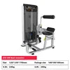 Bicep Tricep Peck Pec Deck Fly Chest Shoulder Leg Press Pin Load Selection Machines Gym Equipment Machines Commercial