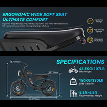 F6PRO US Warehouse Ready Stock  Electric Bicycles Electrically  Fat Bike 60V 30AH Ebike E Bike Electric Mountain Bike DTTZH