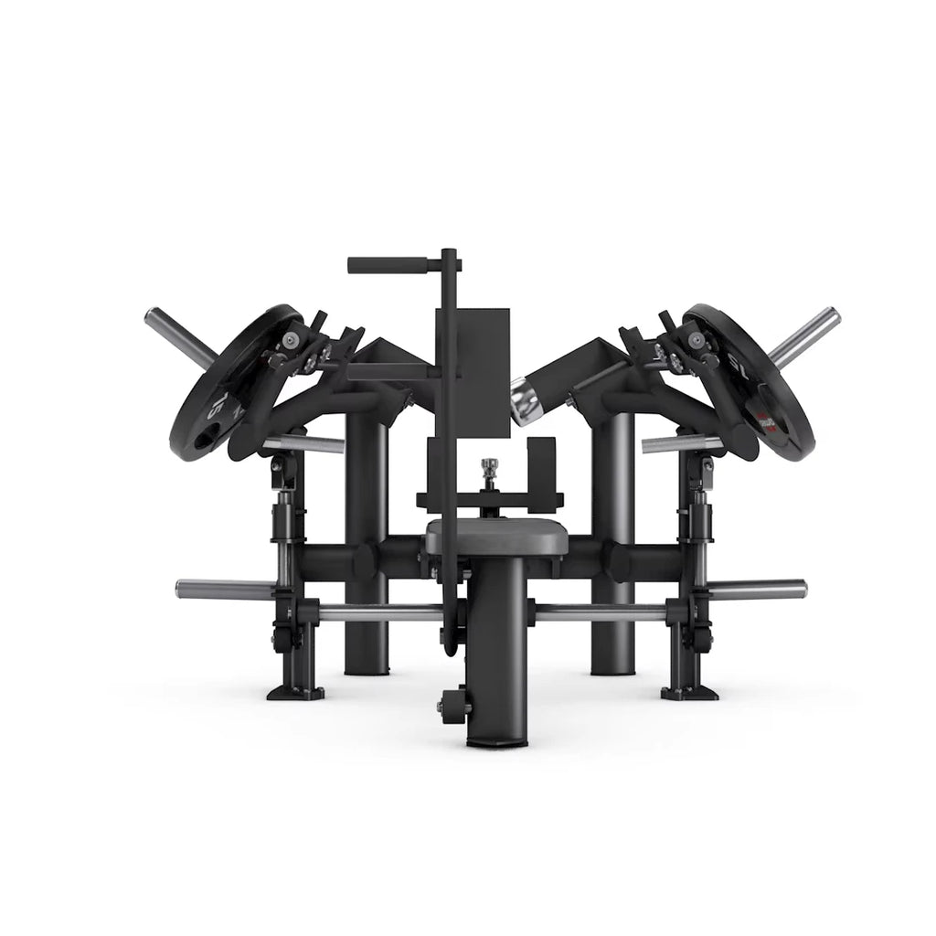 Commercial Gym Equipment Plate Load Exercise Workout Seated Incline Bench Incline Chest Press Machine