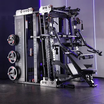 New Product Factory Multi-functional Strength Training  Smith Machine Commercial Gym Equipment Cable Crossover Smith Machine