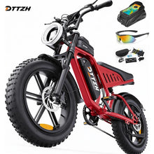 F6PRO US Warehouse Ready Stock  Electric Bicycles Electrically  Fat Bike 60V 30AH Ebike E Bike Electric Mountain Bike DTTZH