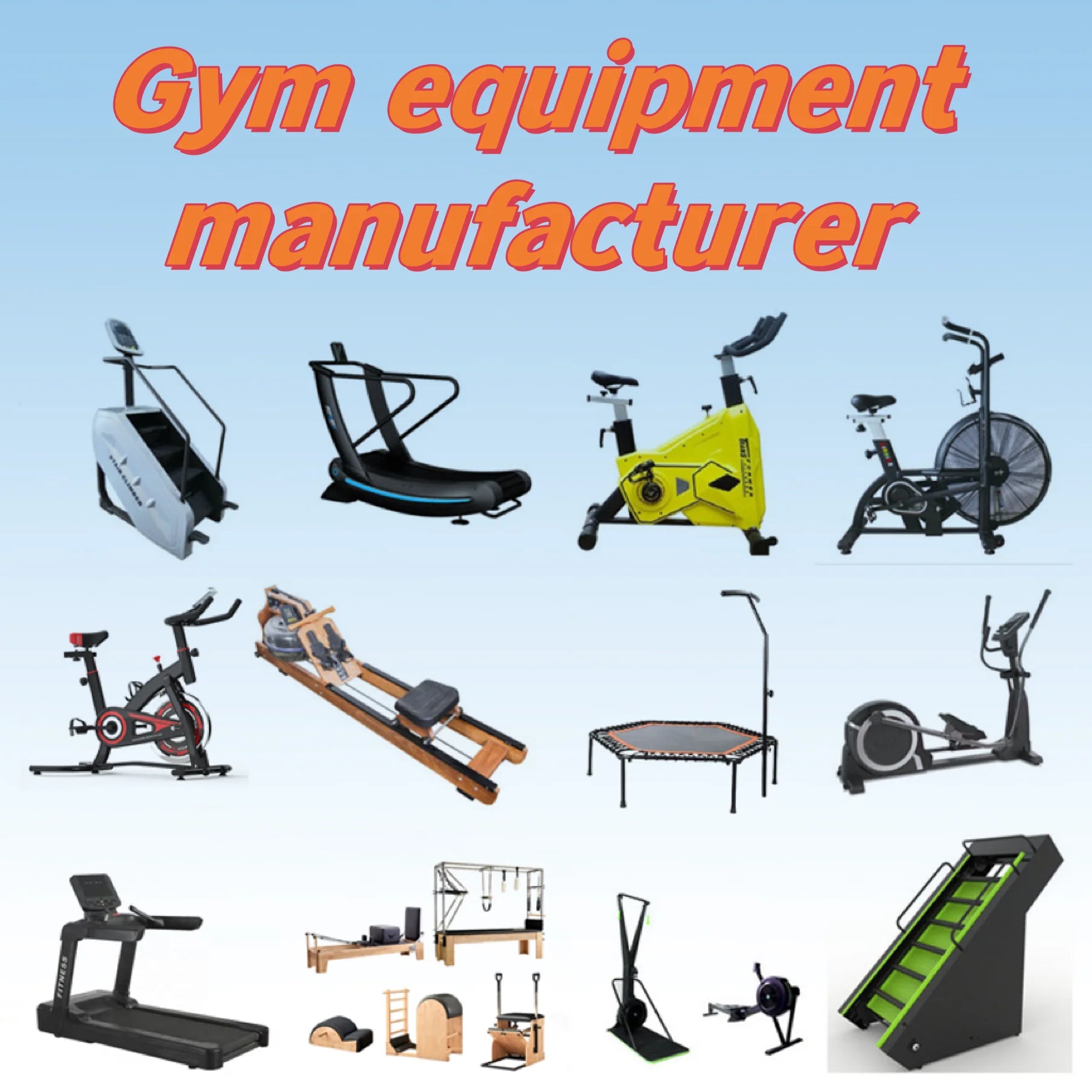 Smith Machine Power Rack Commercial Gym Equipment Steel Tube Durable