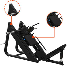 Dinuo Commercial Gym Equipment Leg Press Hack Squat Bodybuilding Plate Loaded 45 Degree Leg Press Hack Squat Trainer