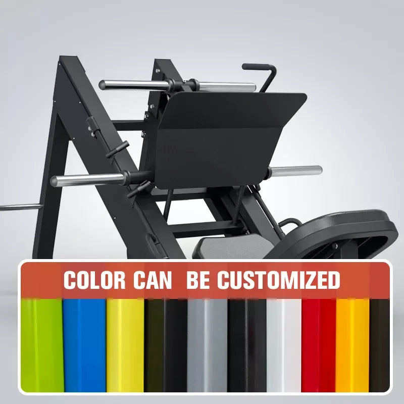 Hot Sale Commercial Gym Equipment Fitness Plate Loaded Leg Strength Sports Training 45 Degree Hack Slide Squat Leg Press Machine