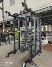Commercial Gym Equipment Smith Machine Multi Functional Power Squat Rack Cable Machine