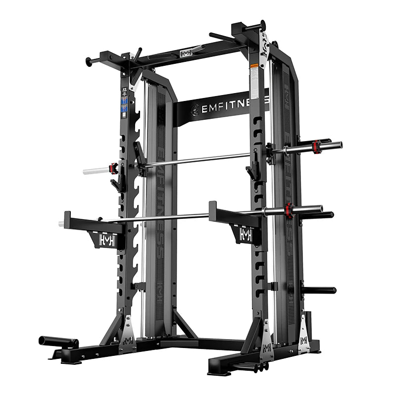 Commercial Fitness Gym Equipment Adjustable Workout Power Rack Squat Wholesale Metal Strength Training Adjustable Workout