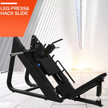 Dinuo Commercial Gym Equipment Leg Press Hack Squat Bodybuilding Plate Loaded 45 Degree Leg Press Hack Squat Trainer
