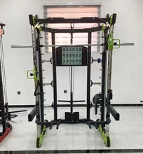 Commercial Gym Equipment Smith Machine Multi Functional Power Squat Rack Cable Machine