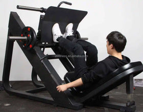 Hot Sale Commercial Gym Equipment Fitness Plate Loaded Leg Strength Sports Training 45 Degree Hack Slide Squat Leg Press Machine