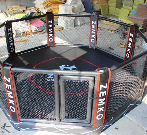 Commercial Gym Equipment Floor Boxing Ring 5m*5m MMA Cage UFC Octagon Cage for Sale