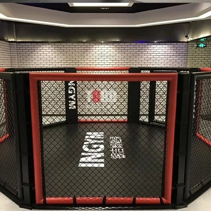 Commercial Gym Equipment Floor Boxing Ring 5m*5m MMA Cage UFC Octagon Cage for Sale