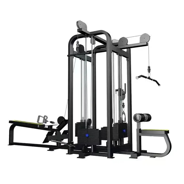 Multi Functional Strength Machine Multi Gym Equipment MULTI-JUNGLE PLATFORM  Power Rack Gym Equipment Five Stations