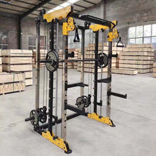 IN STOCK Gym Equipment Home Fitness Accessories Multi-function Power Rack Smith Machine Squat Rack DY-6002