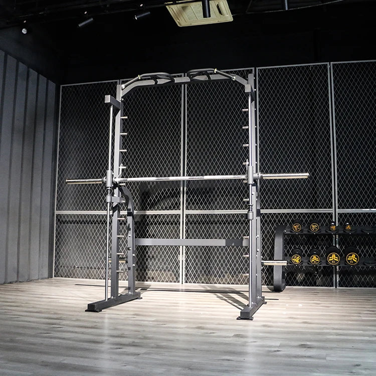 Wholesale Multifunctional Power Cage Squat Rack Smith Machine Gym Equipment for Body Building Benches & Racks