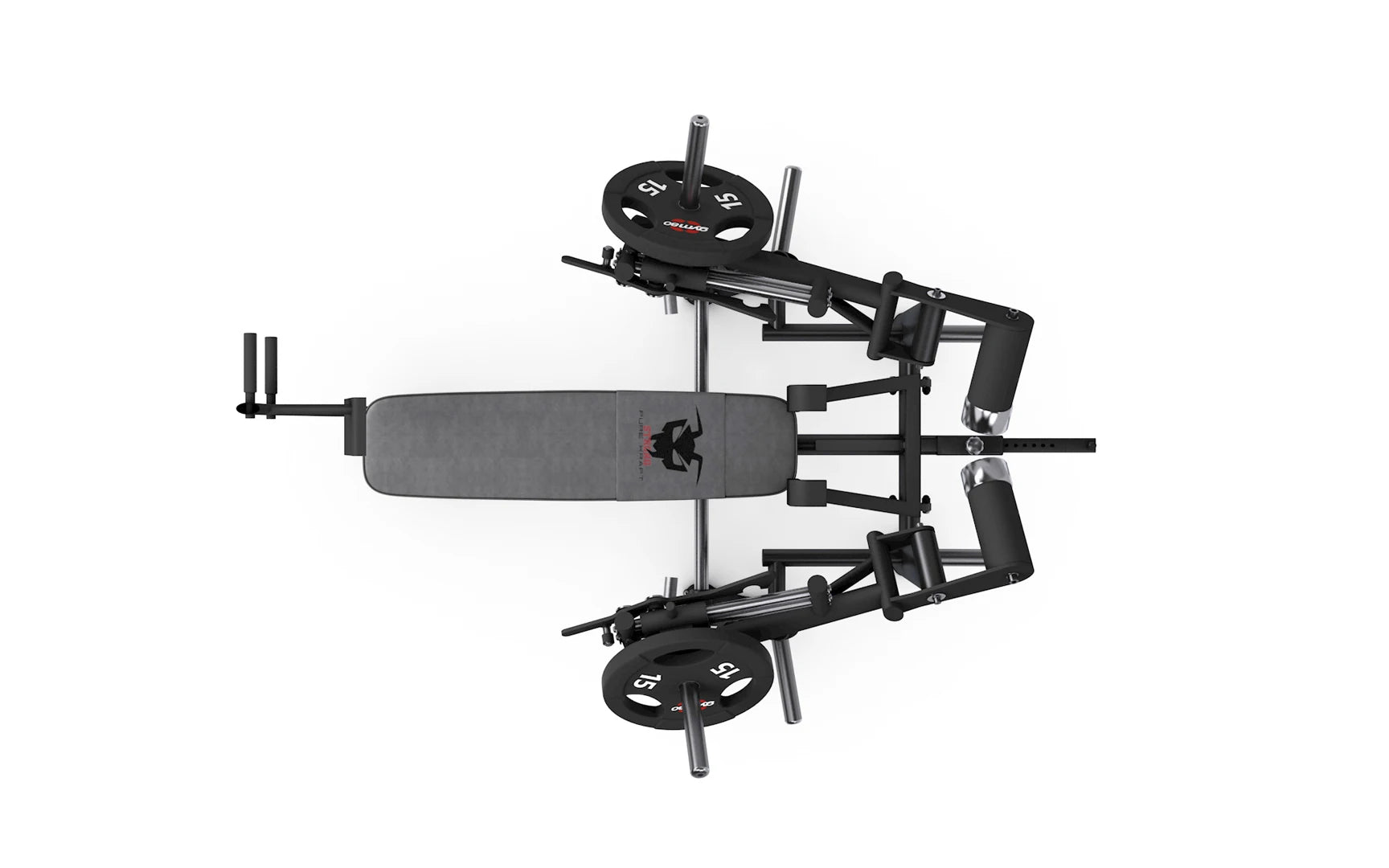 Commercial Gym Equipment Plate Load Exercise Workout Seated Incline Bench Incline Chest Press Machine