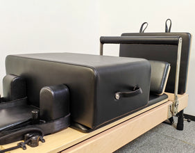 Commercial Machine Maple Maple Wooden Folding Pilates Reformer Foldable Home Gym Equipment