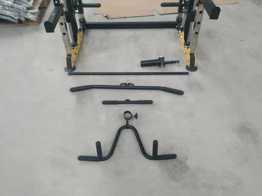 IN STOCK Gym Equipment Home Fitness Accessories Multi-function Power Rack Smith Machine Squat Rack DY-6002