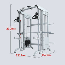 Strength Training Slimming Gym Fitness Equipment Multi Functional Smith Machine For Women