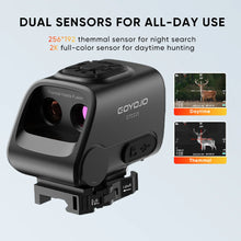Multispectral Thermal Fusion Scope Monocular Multispectral Thermal Scope 2-inch HD Display Multiple Hot Imaging WiFi