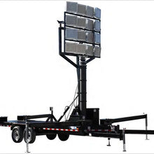 Towable Mobile Diesel Lighting Tower with High Brightness LED Lamps for Mining Construction Emergency