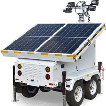 Solar Mobile Lifting Light Tower With Light Tracking System FOB Customizable High Power Construction Site Lighting Equipment
