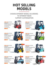 Customized Best Selling Heavy Duty Forklift 3.5 Ton Lift Height 4.2m Warehouse Forklift Small Electric Forklift for Sale