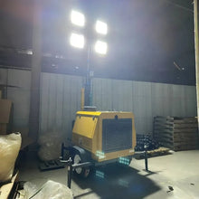 Mobile Generator Lighting Tower Trailer Mounted LED Light Tower for Outdoor Construction Mining and Emergency Work
