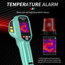MASTFUYI FY12 Handheld Thermal Imager -20~550°C 15 False Color Non-contact Temperature Measurement 50×50° Large Field of View
