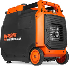 2025 New 4800 watt portable inverter generator with fuel cut-off and CO monitor for electric starting On Sale
