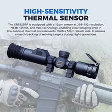 Long Range Thermal Scope with Built-in Laser Rangefinder New Video Record Wireless APP for Rifle Hunting in Day and Night 1300m