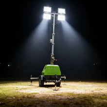 7M Trailer Type  Electric Lifting Mobile  Light Tower Price