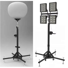Towable Mobile Diesel Lighting Tower with High Brightness LED Lamps for Mining Construction Emergency