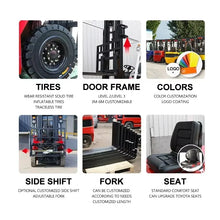 Customized Free Shipping Heli Forklifts diesel 2 2.5 3 3.5 5 7 Ton New Mini Stacker Forklift Electric