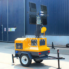 Hot Selling Mobile Solar Light Tower Telescopic Mast Solar Light Tower Portable Light Tower