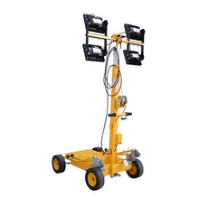 Generator Powered Mobile Lighting Tower Trailer Mounted LED Light Tower for Construction Site Night Work